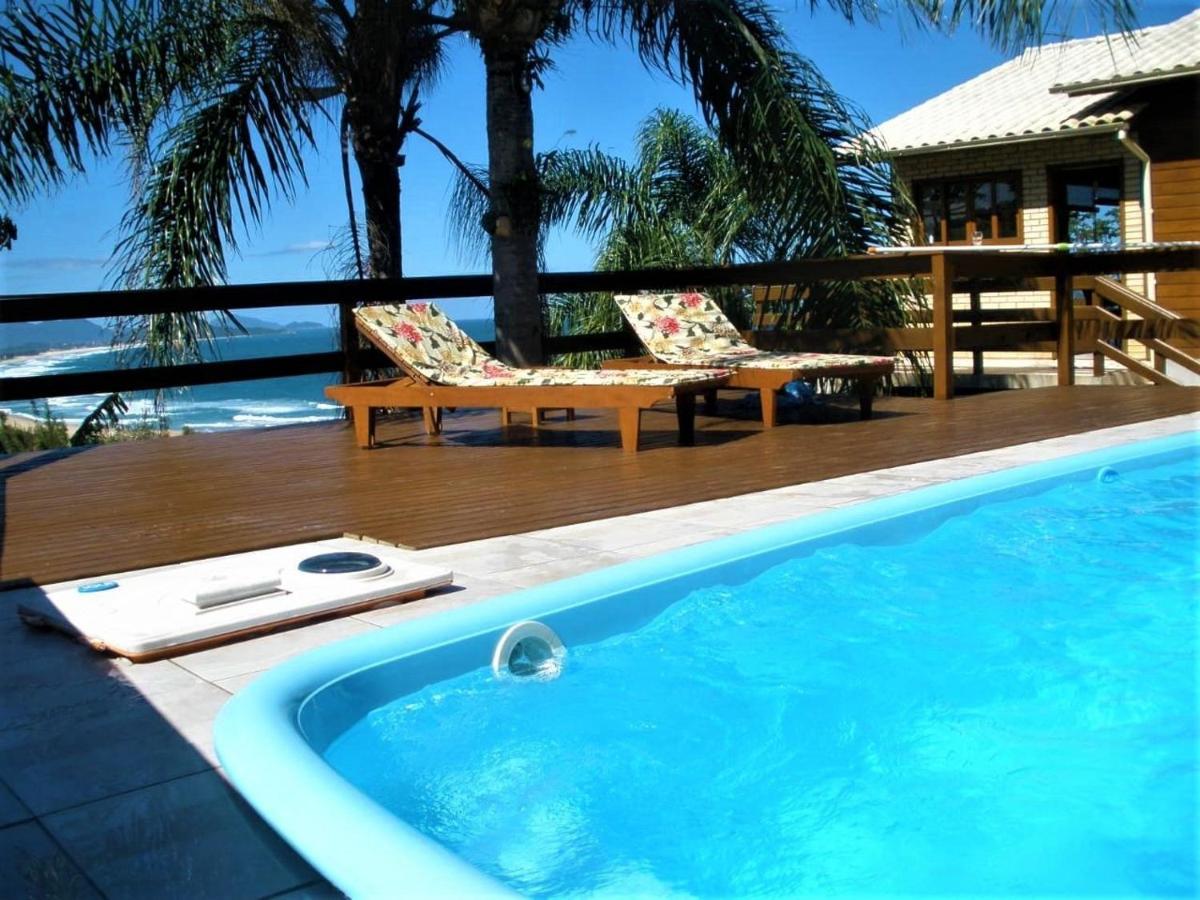 Casa Vista Privilegiada: Piscina E Conforto Garopaba Exterior foto