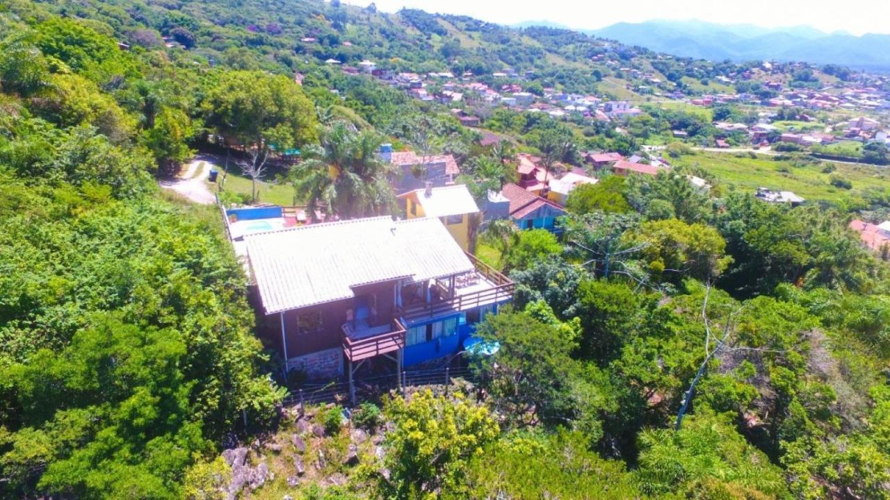 Casa Vista Privilegiada: Piscina E Conforto Garopaba Exterior foto